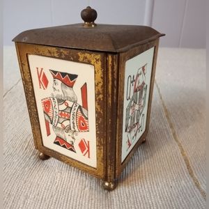 Antique Playing Cards Holder